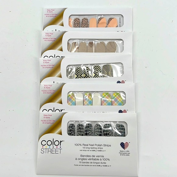 Color Street Retired Design Sets - 5 sets included - Picture 1 of 5